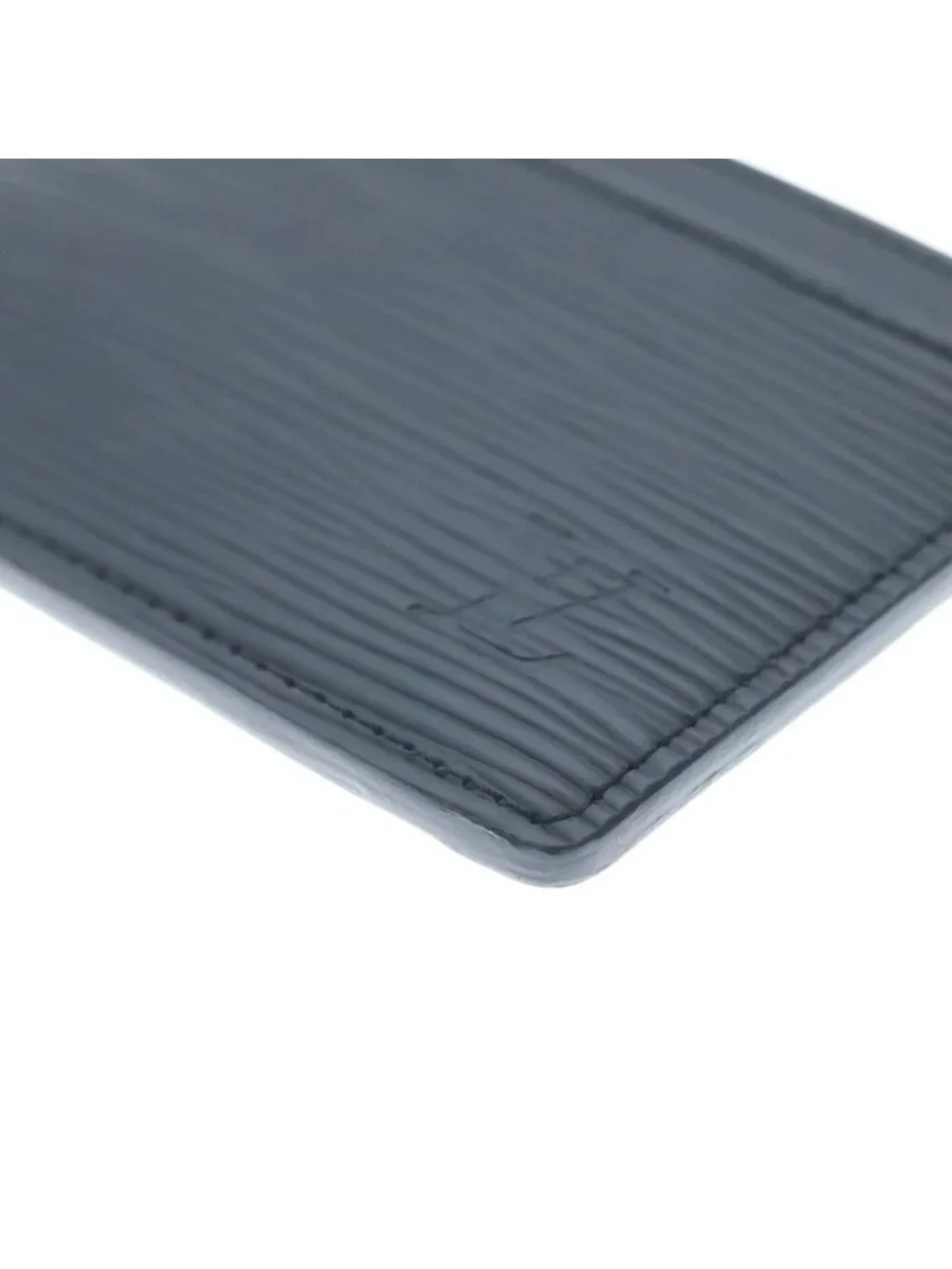 Louis Vuitton Porte Cartes Simple Card Case Wallet Black
